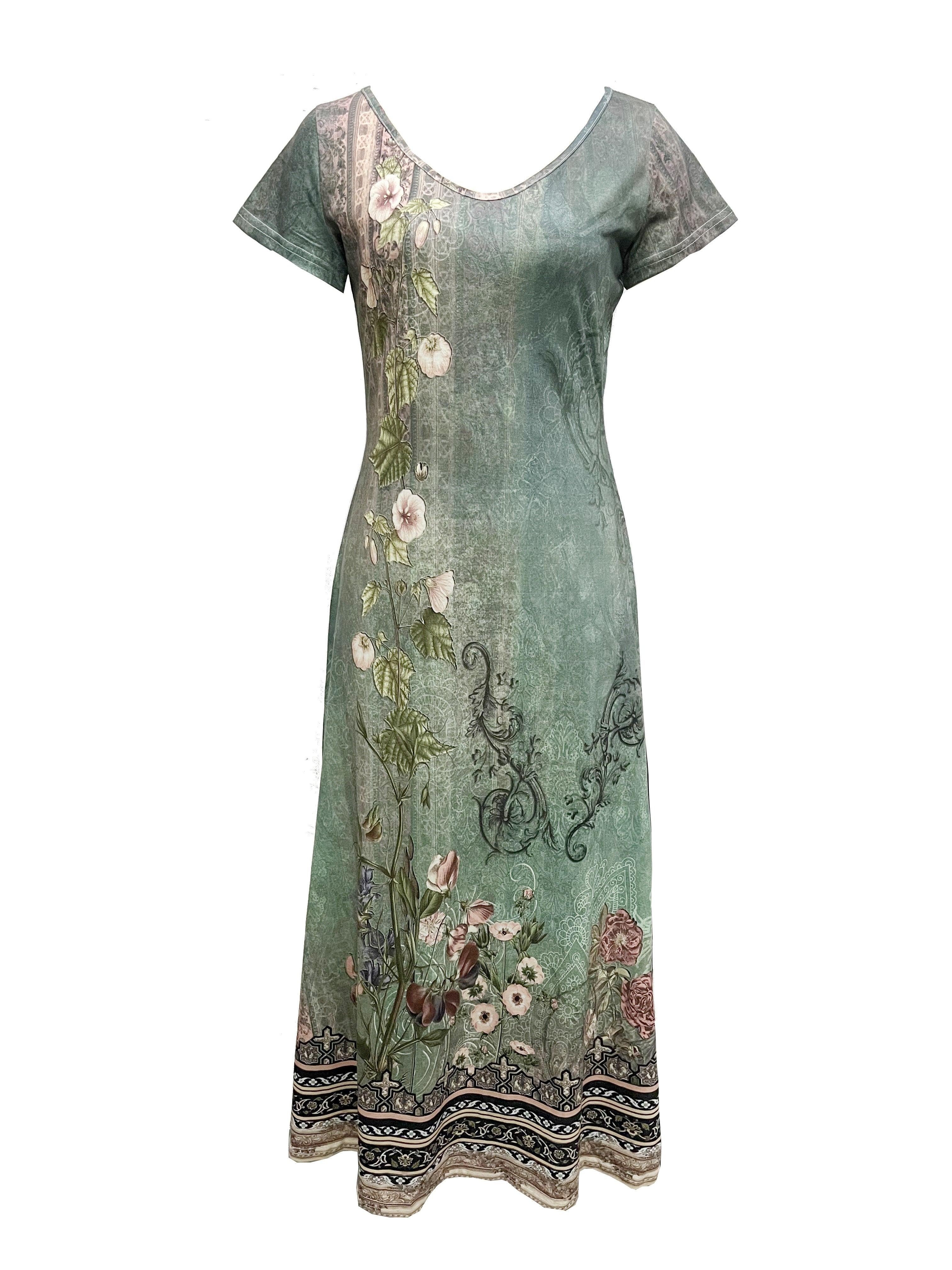 Chloe | Artistic Tummy-Flattering Dress