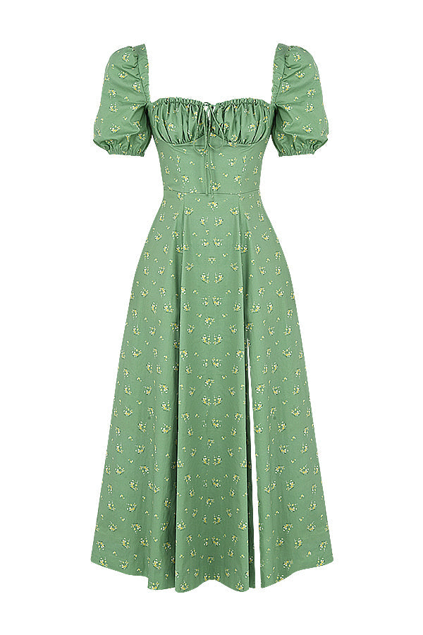 Aviana - Bloom Puff Sleeve Dress
