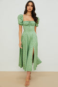 Aviana - Bloom Puff Sleeve Dress