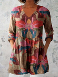 Harmony | Long blouse with V-neck