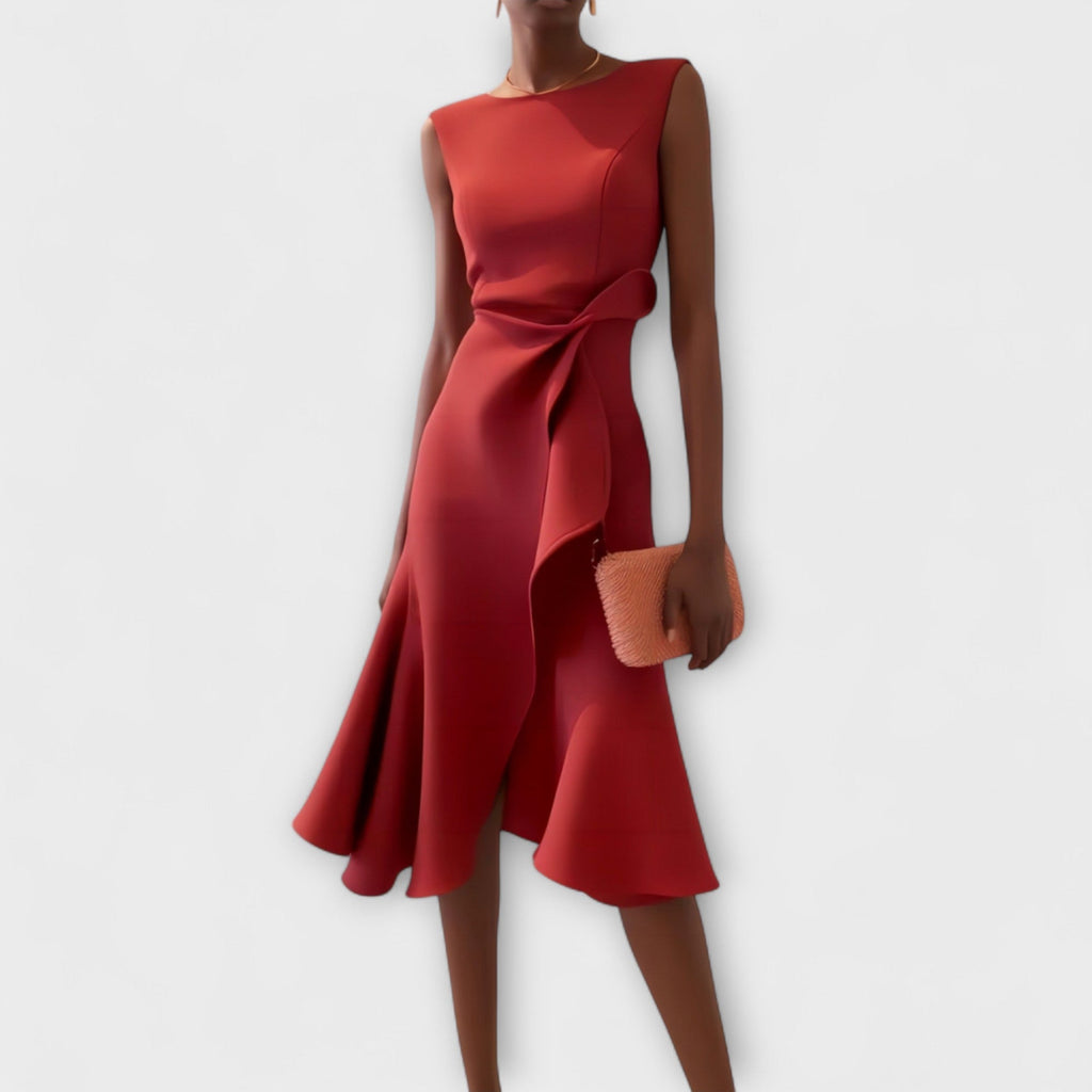 Annie | Sophisticated Midi Dress