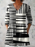 Capri | Long Blouse with V-Neck