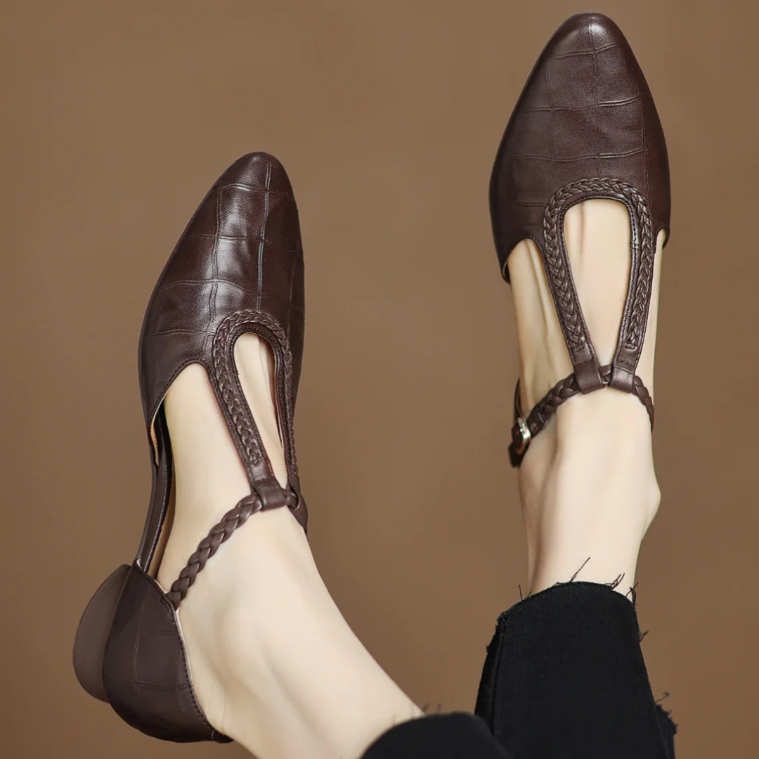 Annie | Kepa Leather Mary Janes