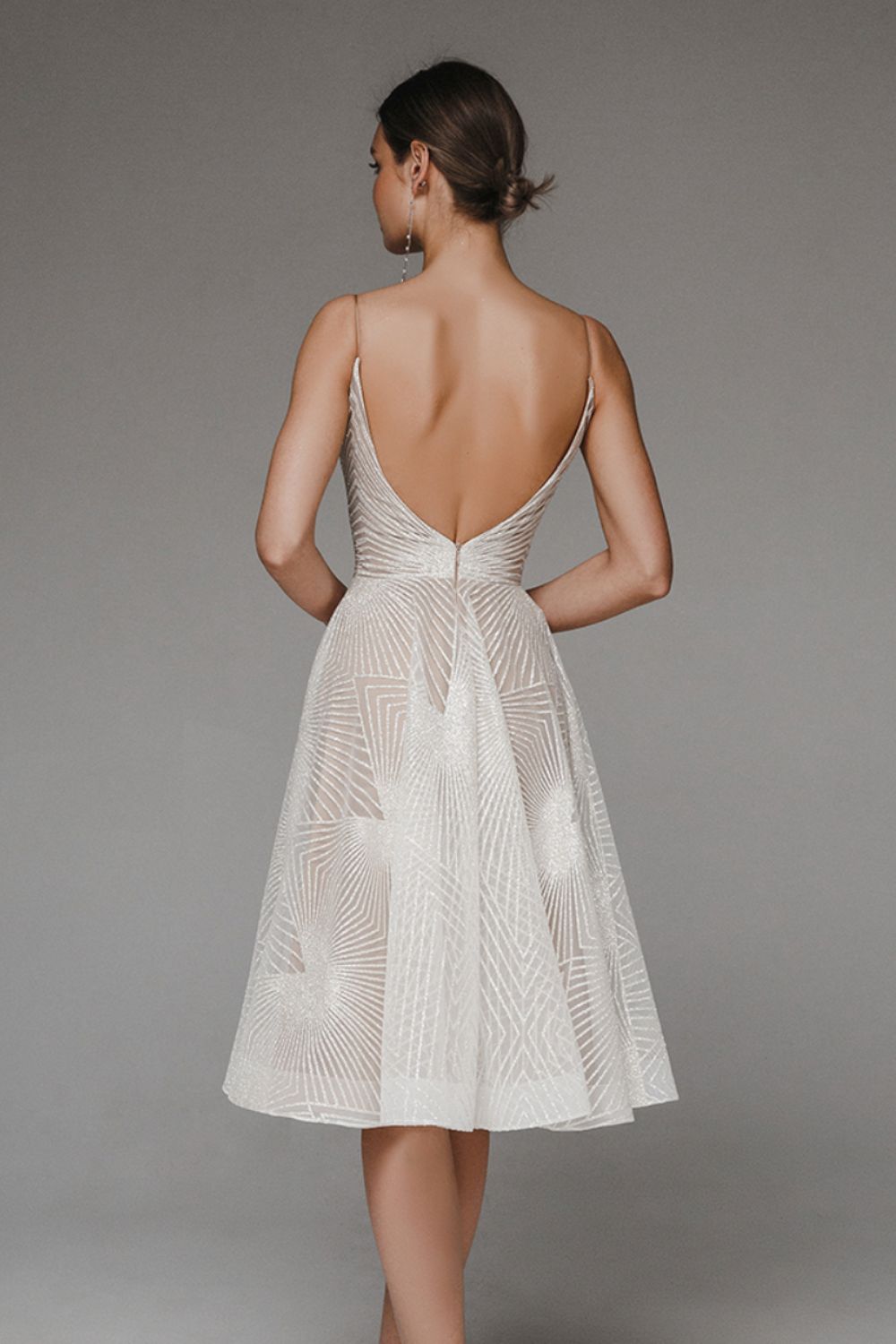 Thalassa - Sparkly Floor Length Party Dress