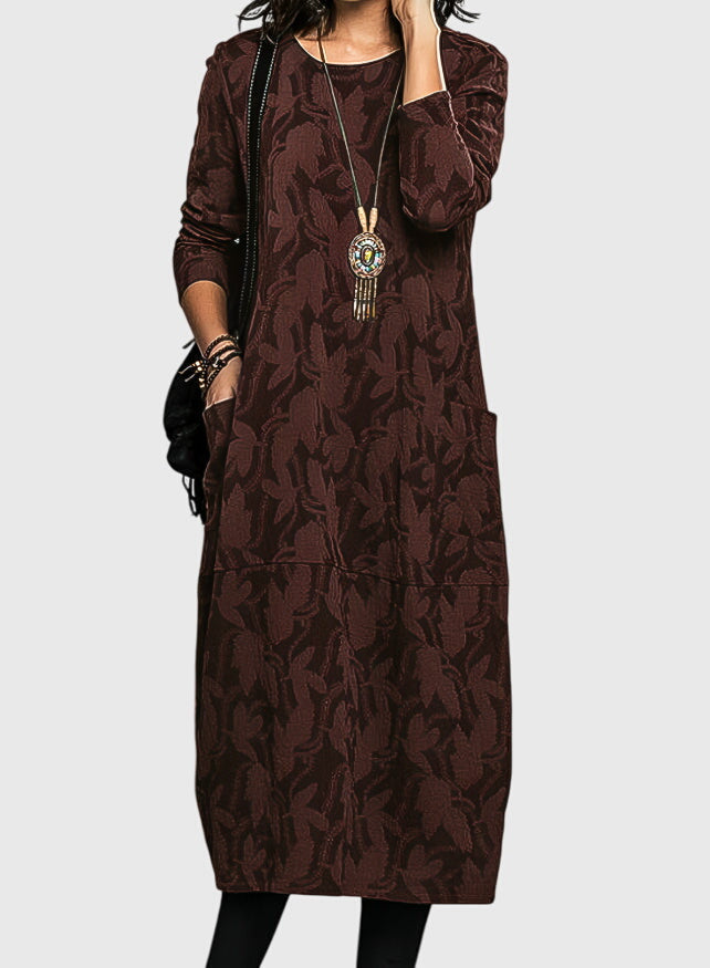 Annie | Casual Round-Neck Dress