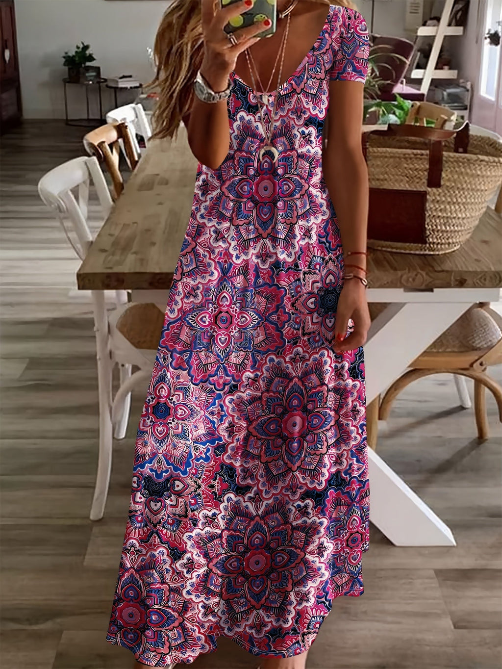 Elise | Artistic Tummy-Flattering Dress