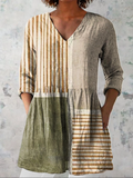 Halley | Long Blouse with V-Neck