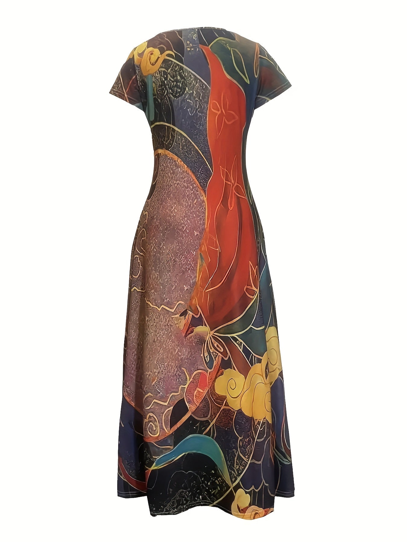 Anna | Artistic Tummy-Flattering Dress