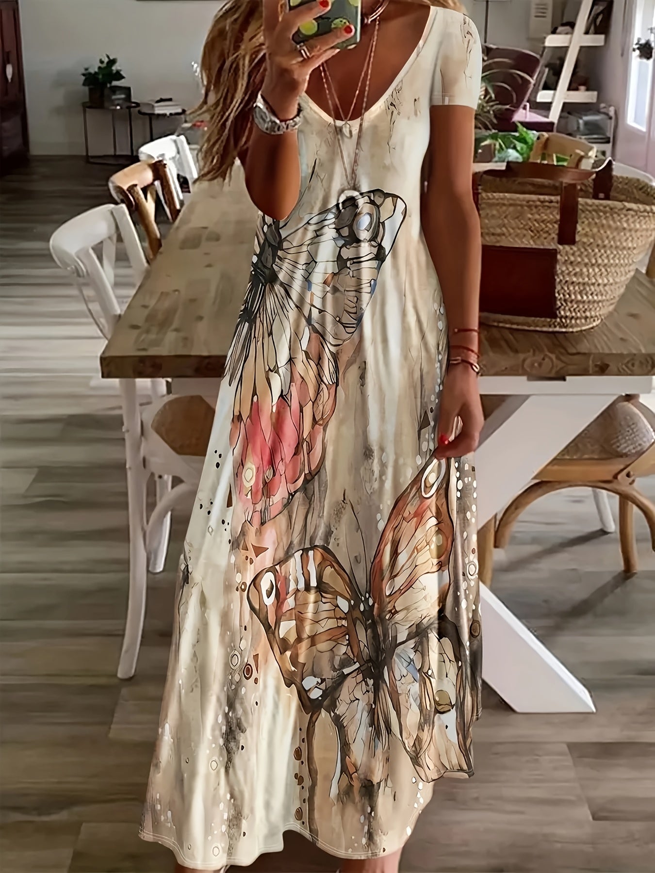 Anna | Artistic Tummy-Flattering Dress