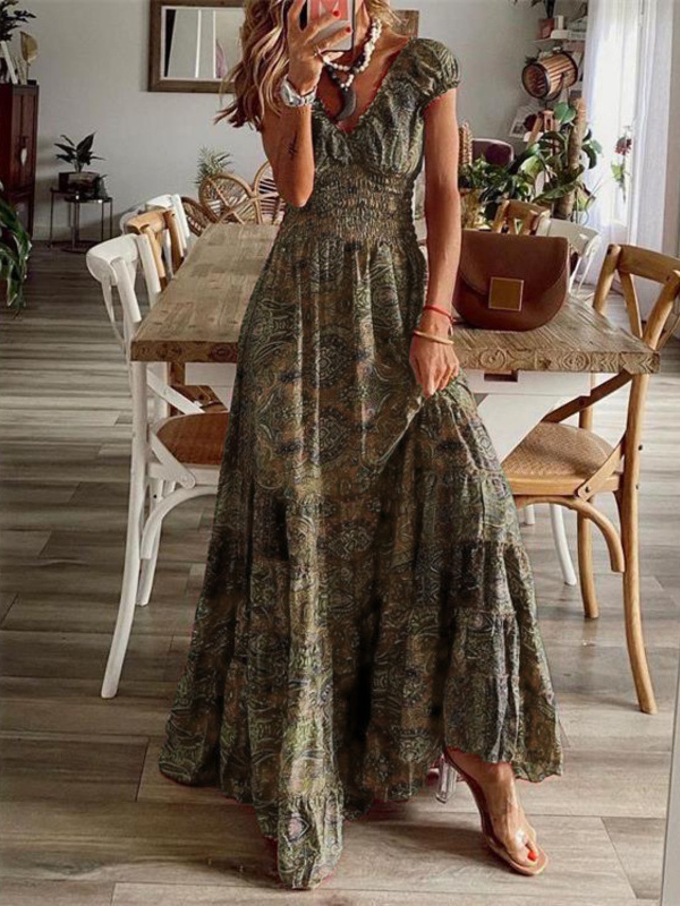 Diana | Artistic Tummy-Flattering Dress