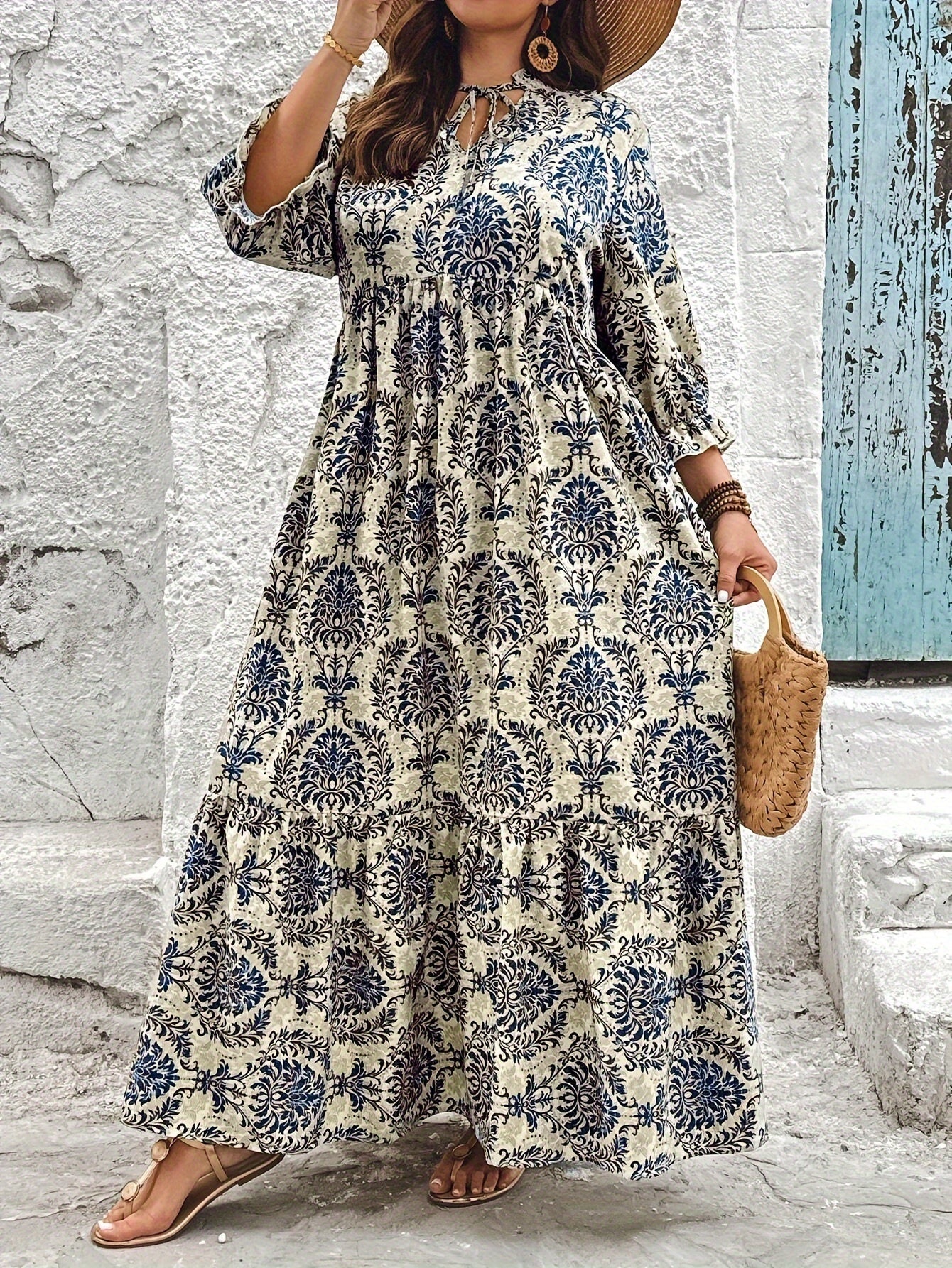 Molly - Boho Mosaic Dress