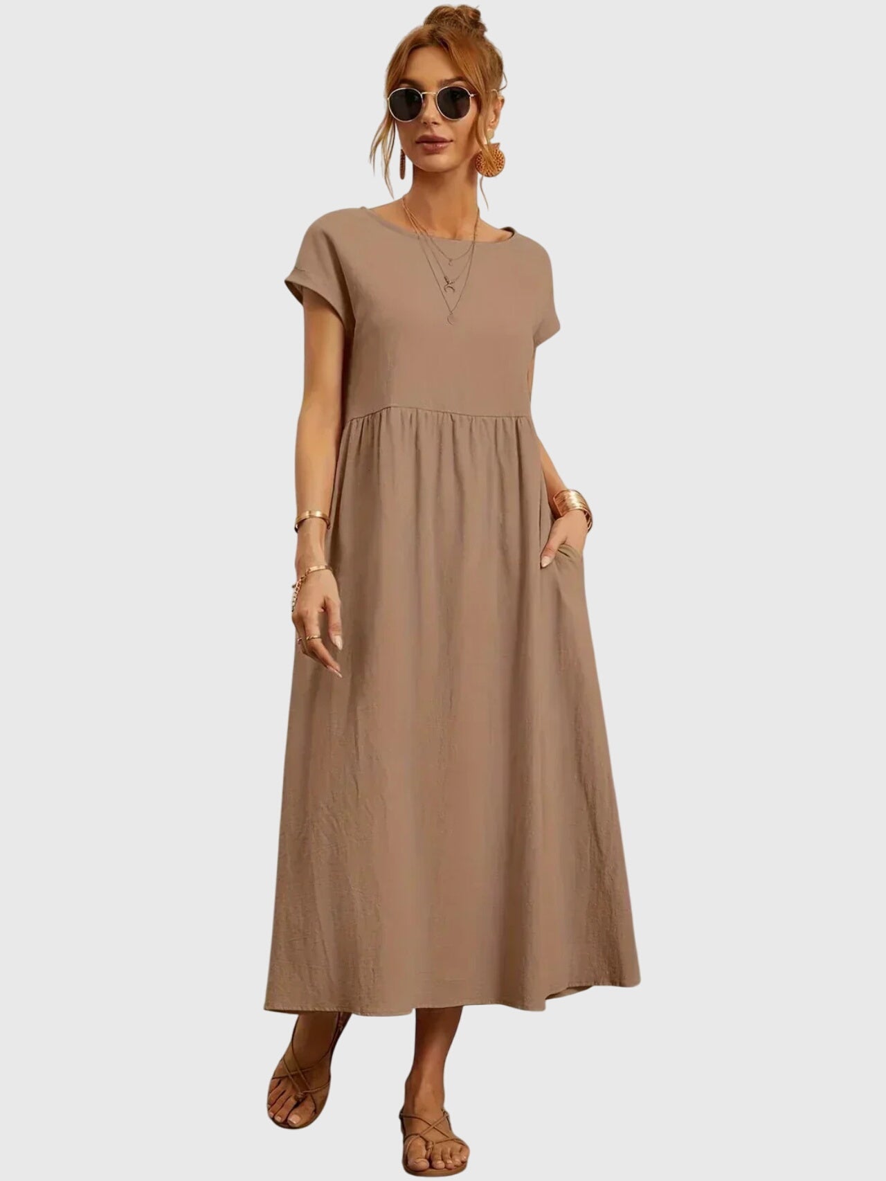Annie | Casual Pocket Dress