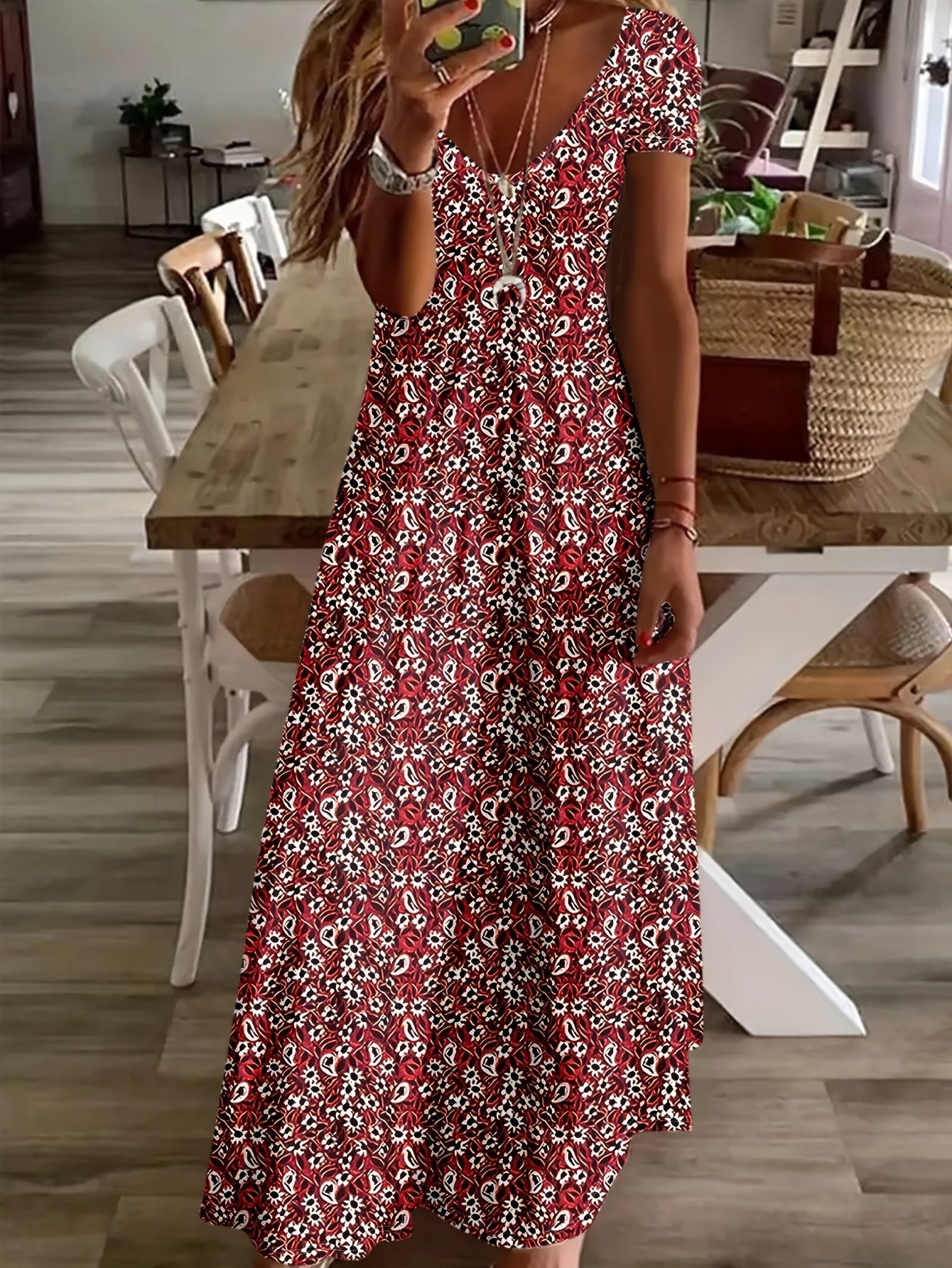 Helen | Artistic Tummy-Flattering Dress