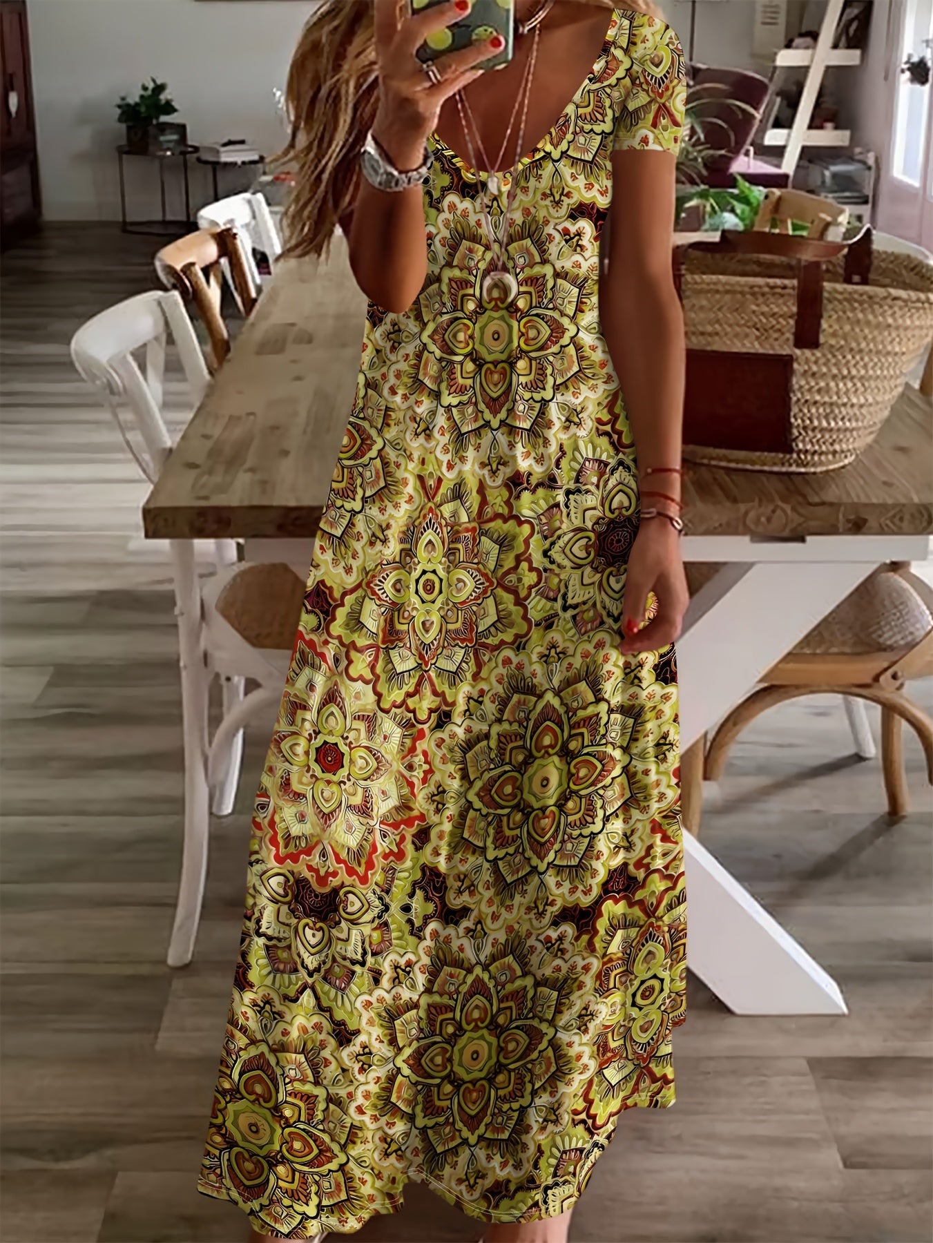 Judy | Artistic Tummy-Flattering Dress