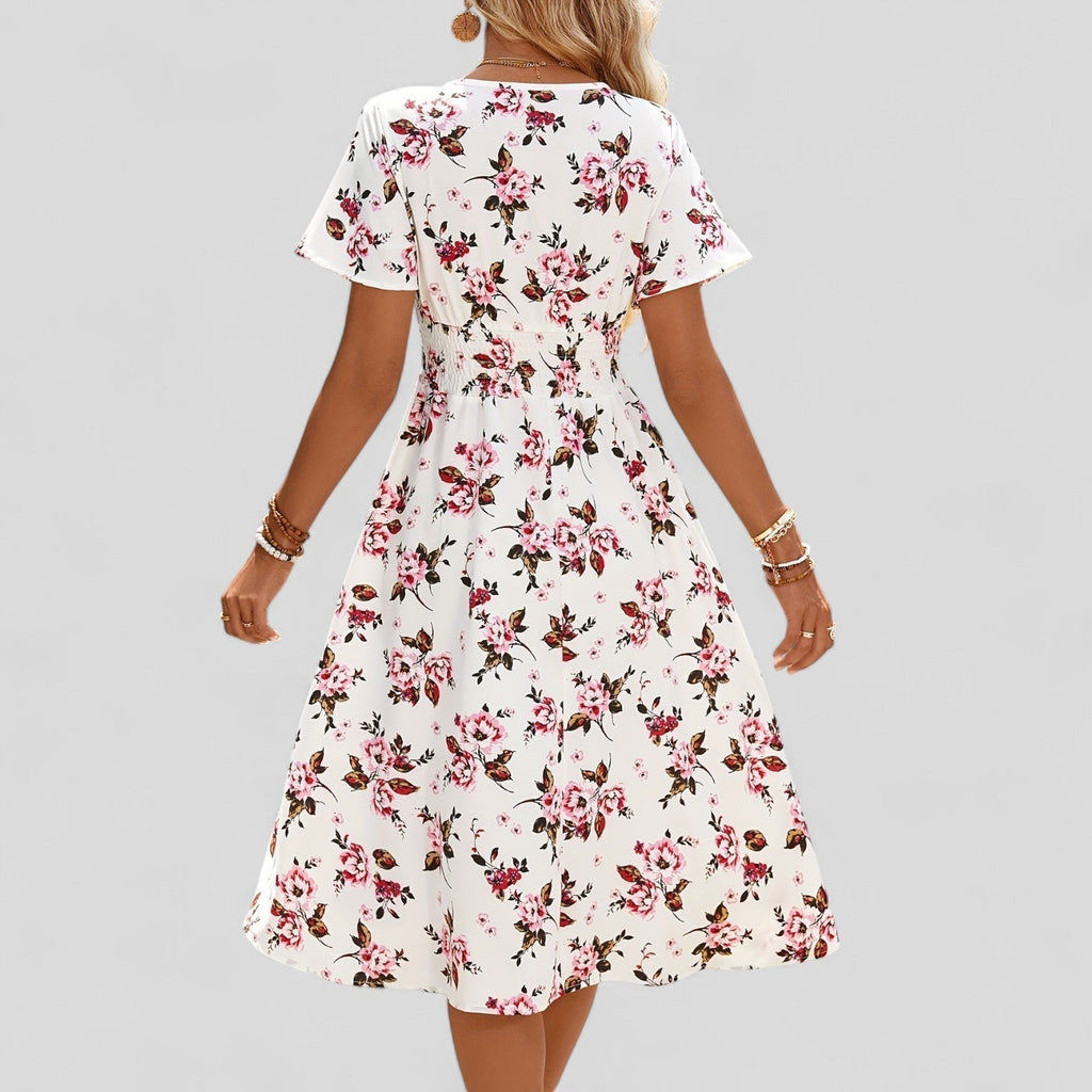 Annie | Comfortable Summer Midi Dress.