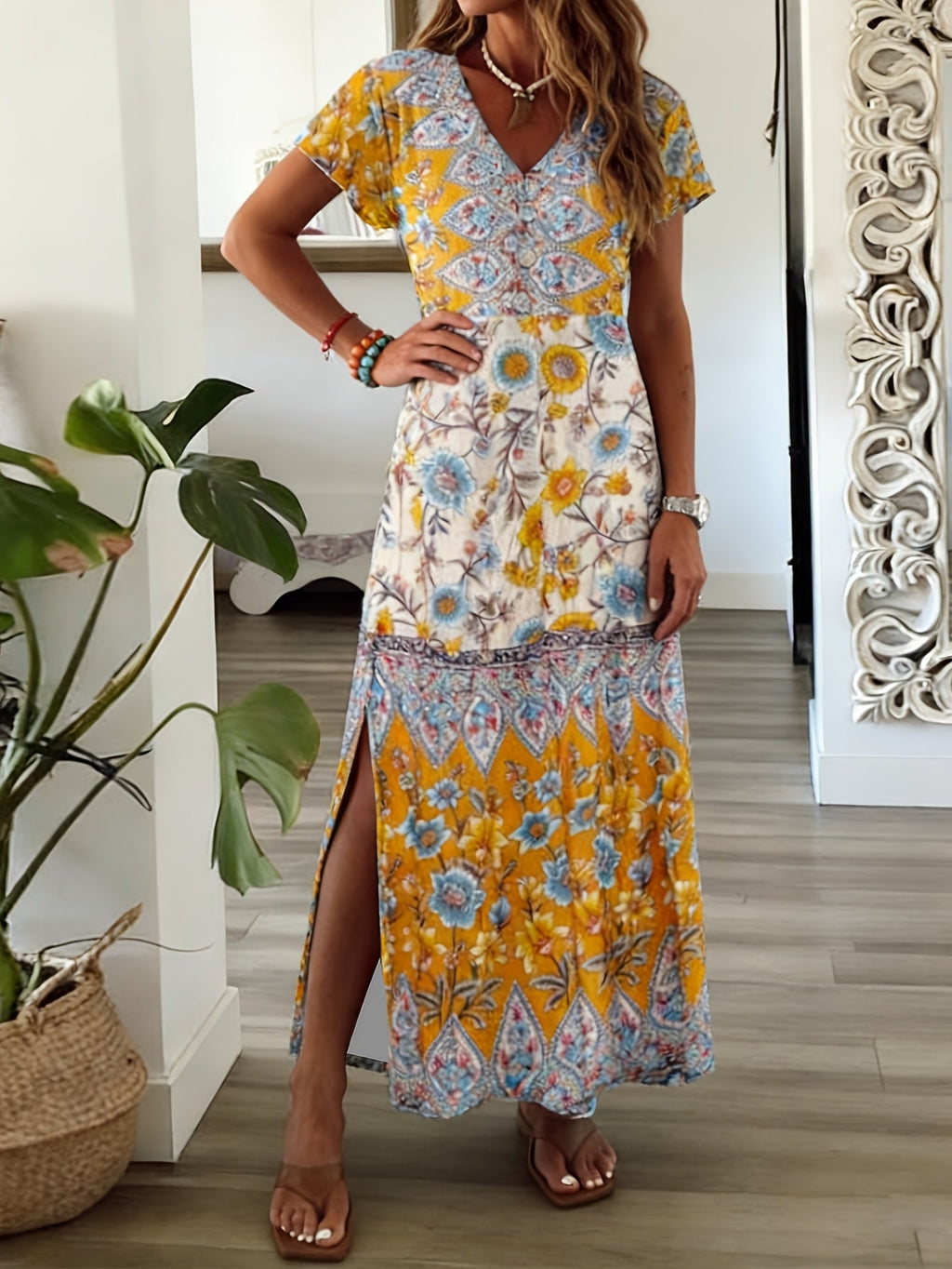 Holly | Artistic Tummy-Flattering Dress