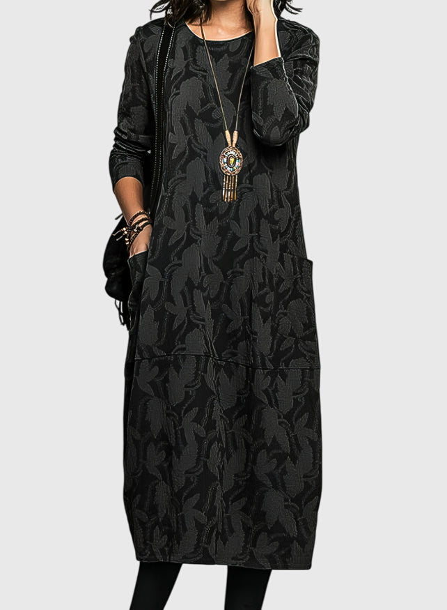 Annie | Casual Round-Neck Dress