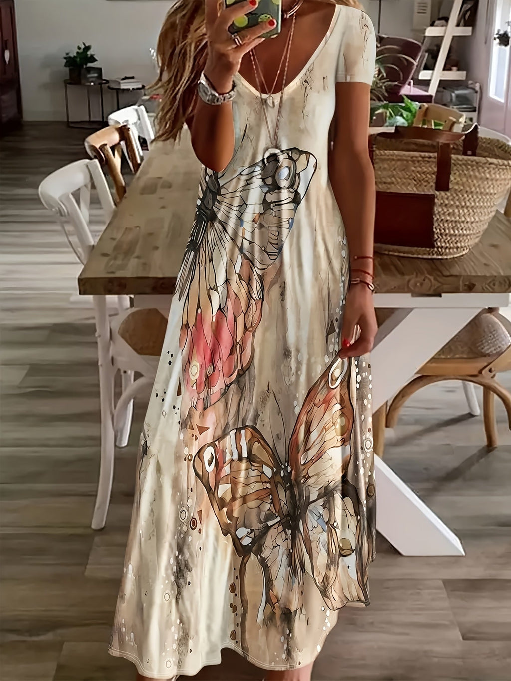 Ashley | Artistic Tummy-Flattering Dress