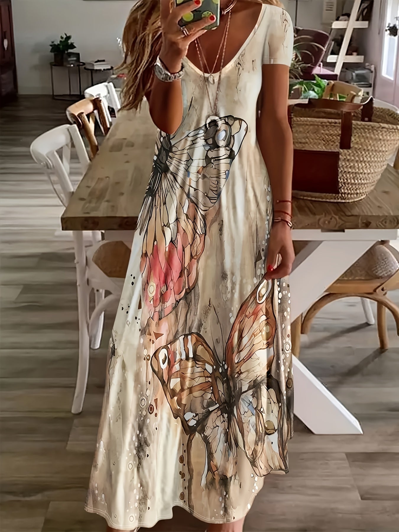 Ashley | Artistic Tummy-Flattering Dress