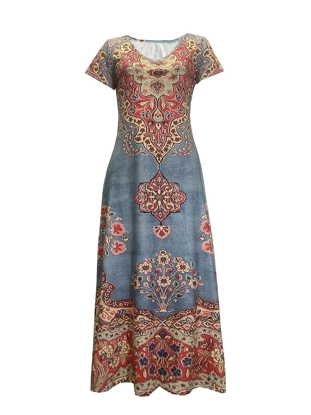 Nancy | Artistic Tummy-Flattering Dress