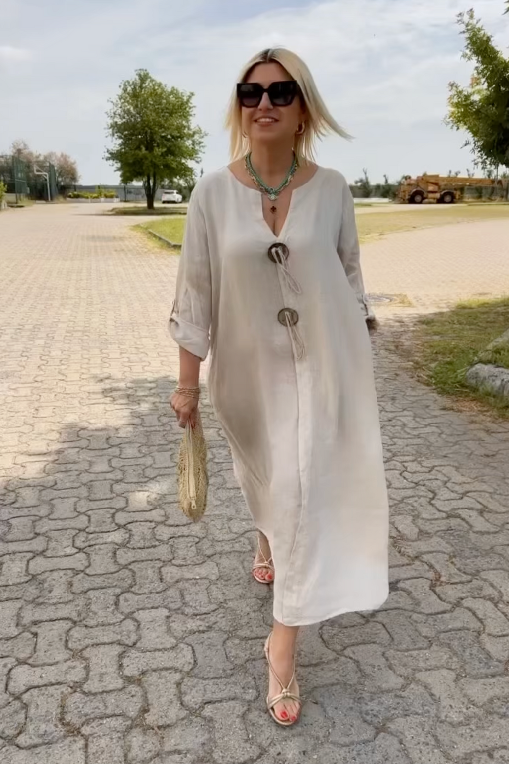 Bess - Trendy Relaxed Tunic Dress