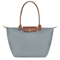 Longchamp - Large Le Pliage Tote, Steel