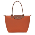 Longchamp - Large Le Pliage Tote, Brick