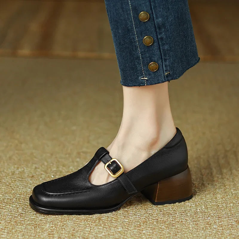 Annie | T-Strap Sandals