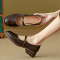 Annie | Classic Comfort Mary Janes Made of Leather
