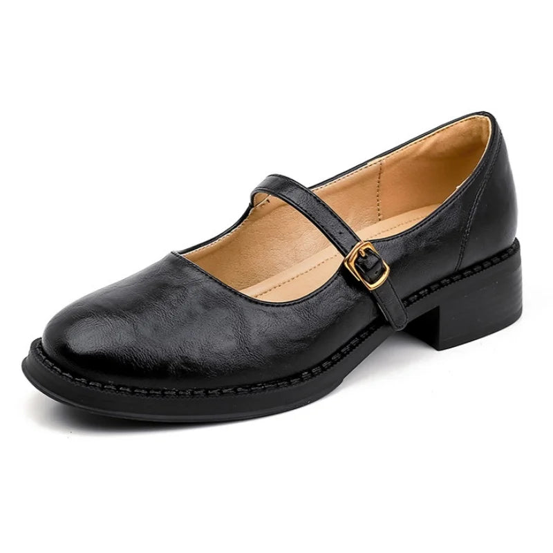 Annie | Classic Comfort Mary Janes Made of Leather