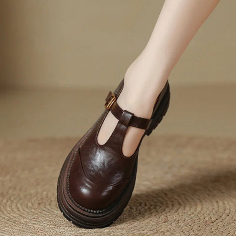 Annie | T-bar Shoes