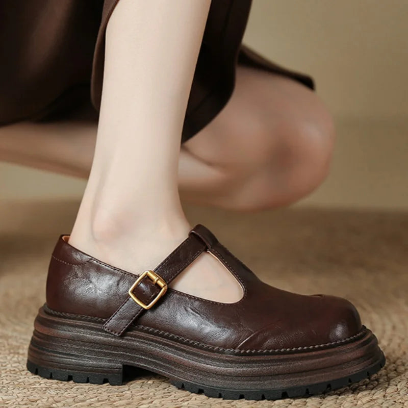 Annie | T-bar Shoes