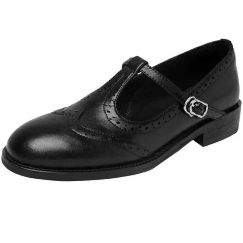 Annie | Elegant T-Strap Mary Janes