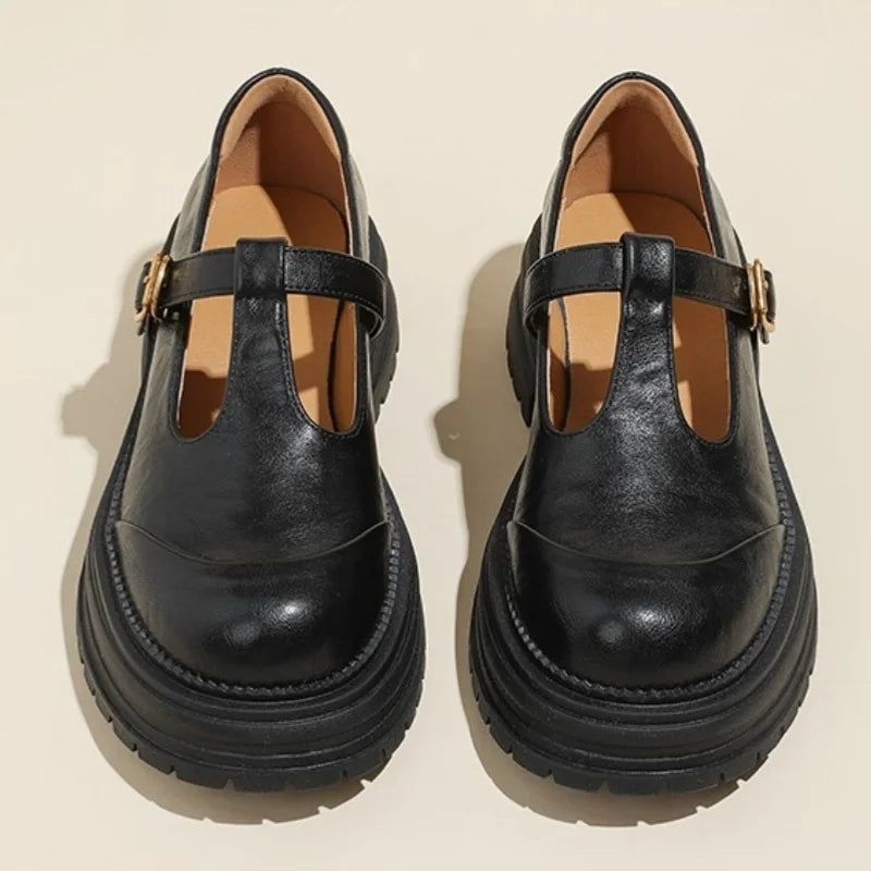 Annie | T-bar Shoes