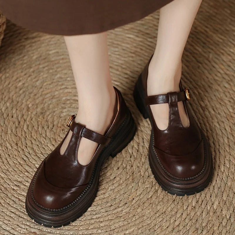 Annie | T-bar Shoes
