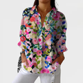 Laura | Bloom Canvas Blouse