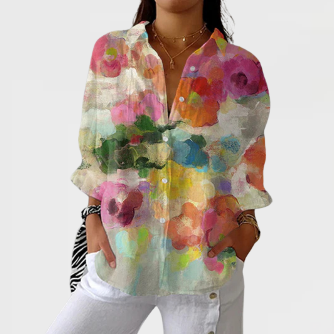 Brittany | Watercolor Dreams Blouse
