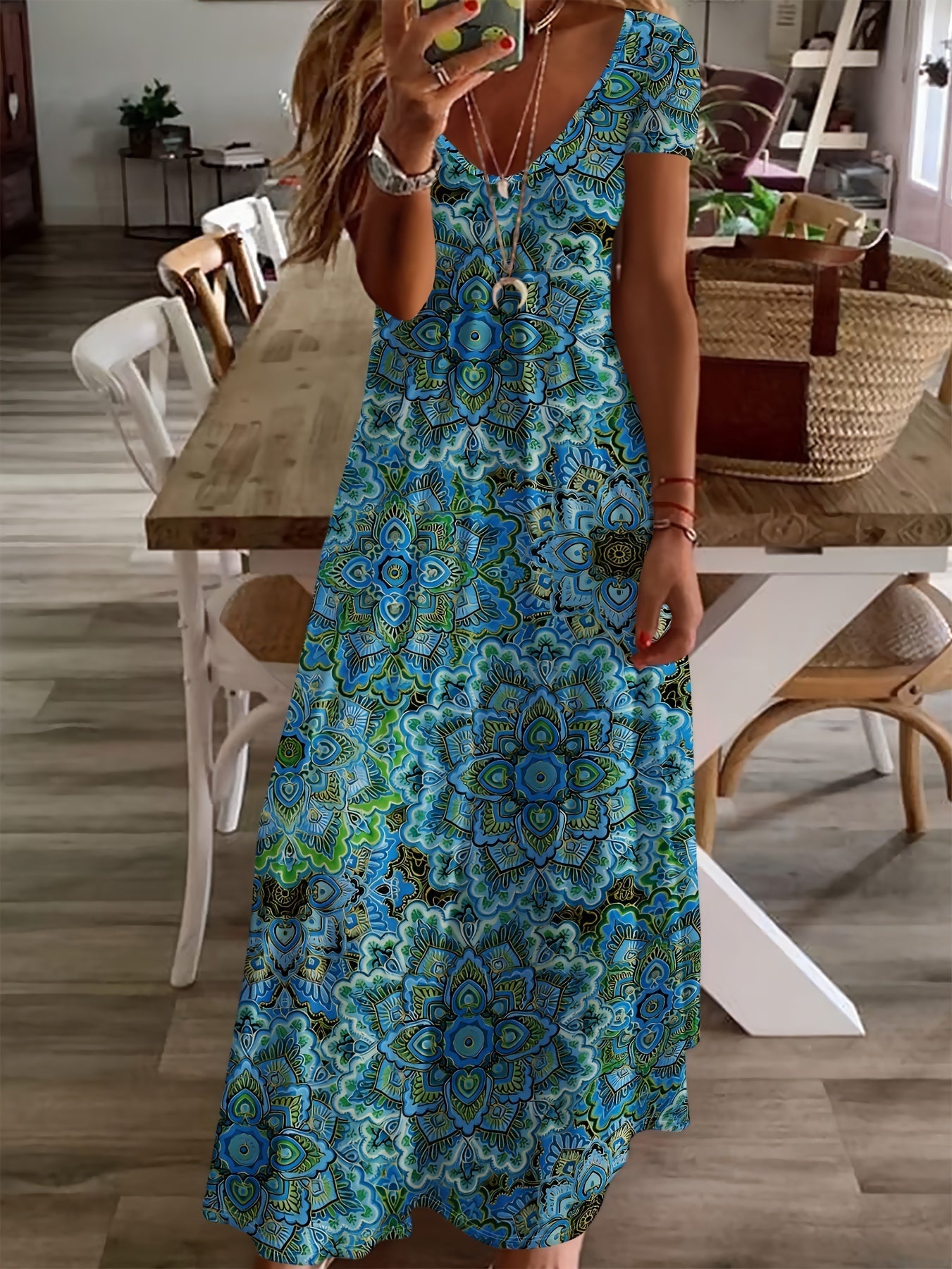 Elise | Artistic Tummy-Flattering Dress