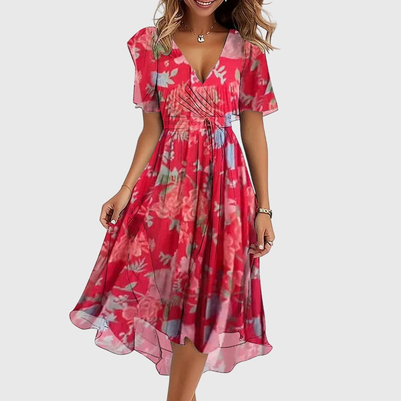 Annie | Chic Midi Dress.