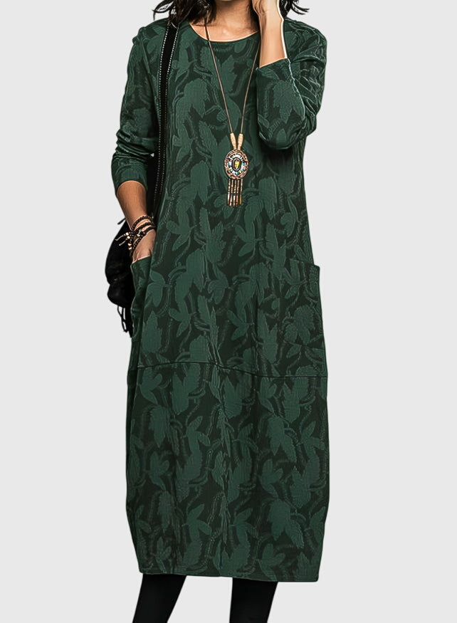 Annie | Casual Round-Neck Dress