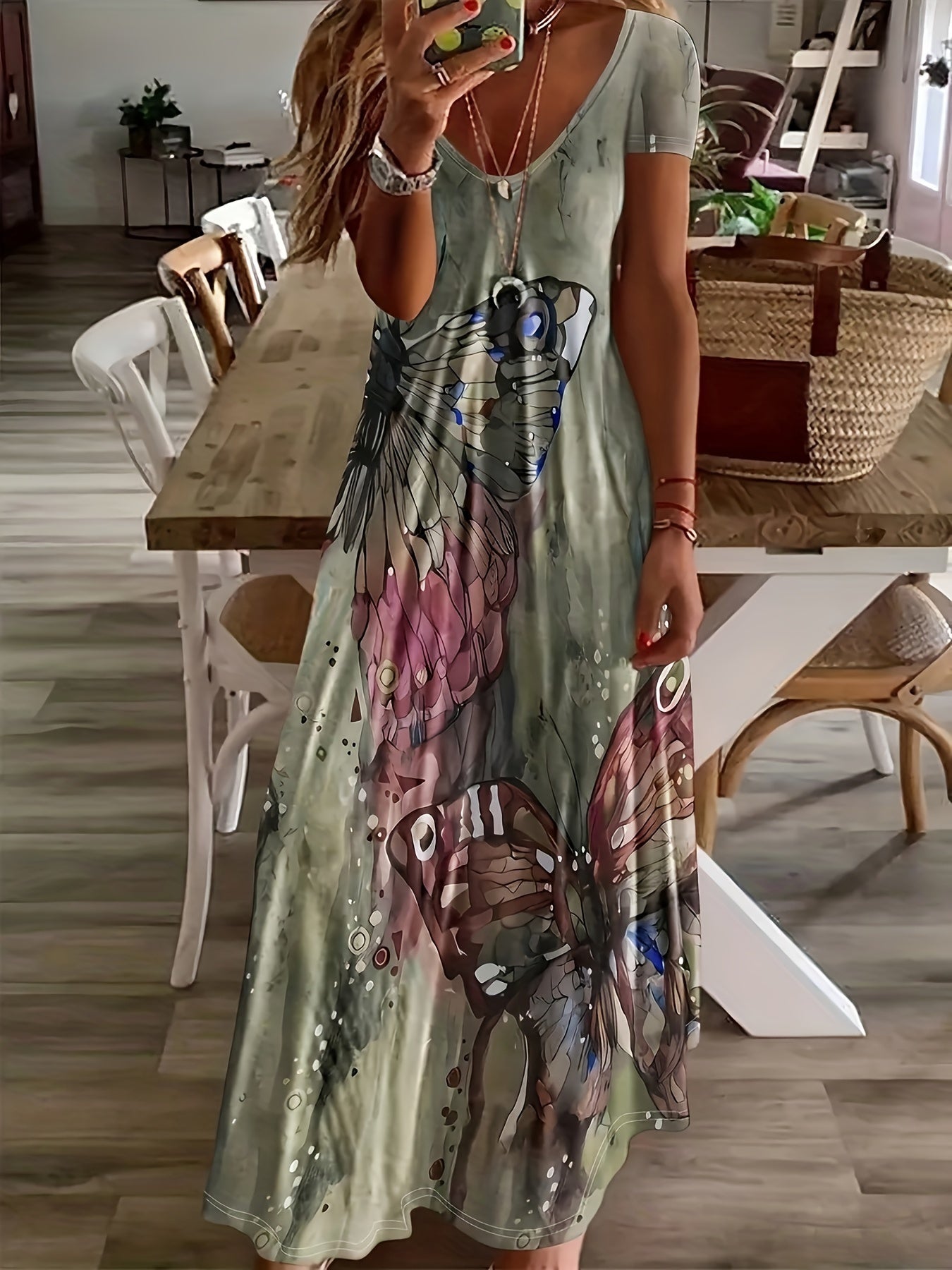 Anna | Artistic Tummy-Flattering Dress