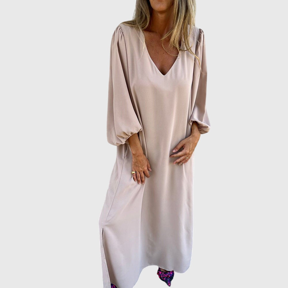Annie | Long Boho Dress with Pockets