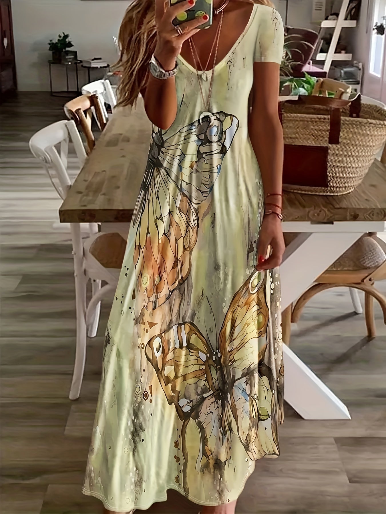 Anna | Artistic Tummy-Flattering Dress