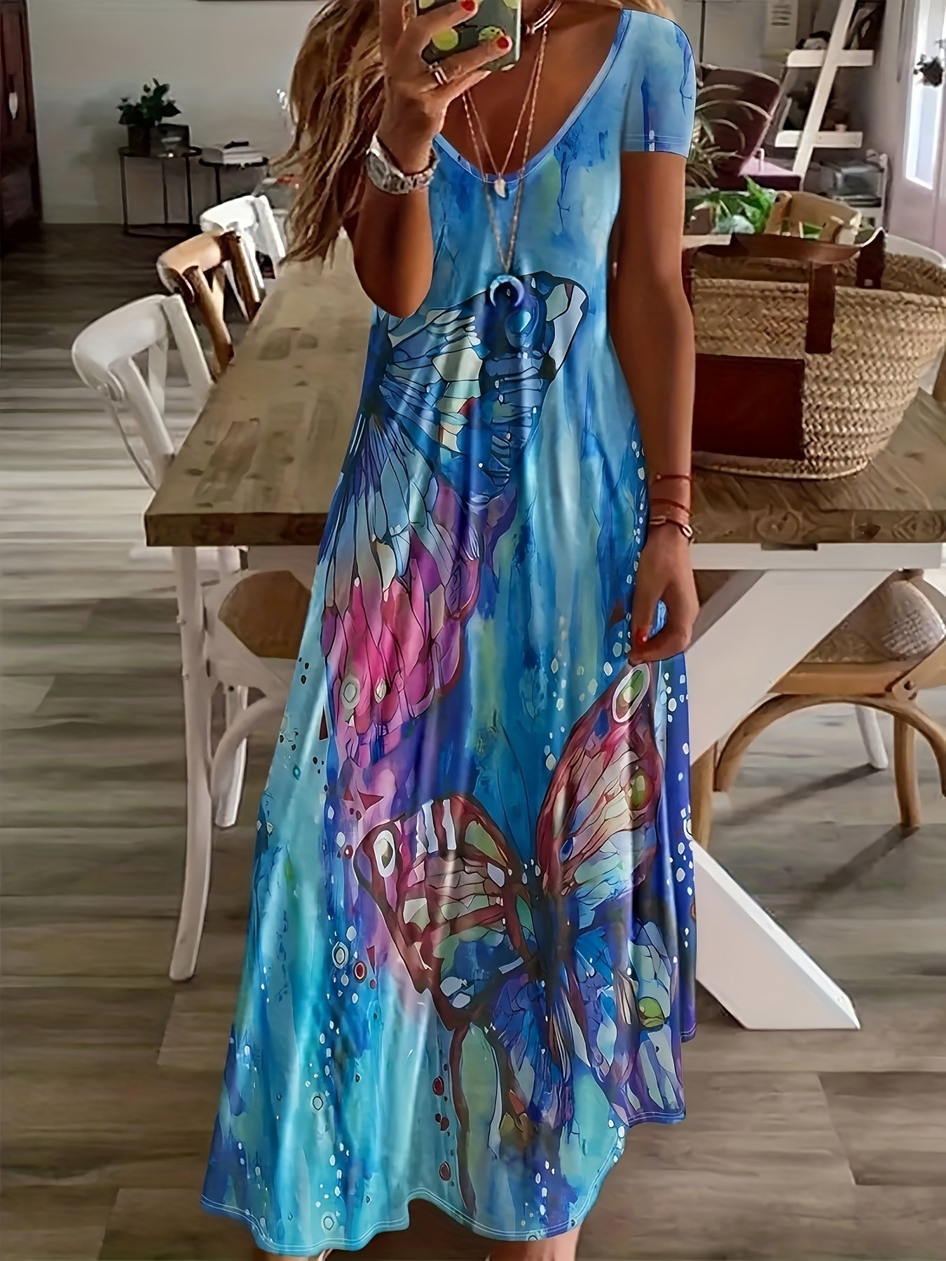 Anna | Artistic Tummy-Flattering Dress