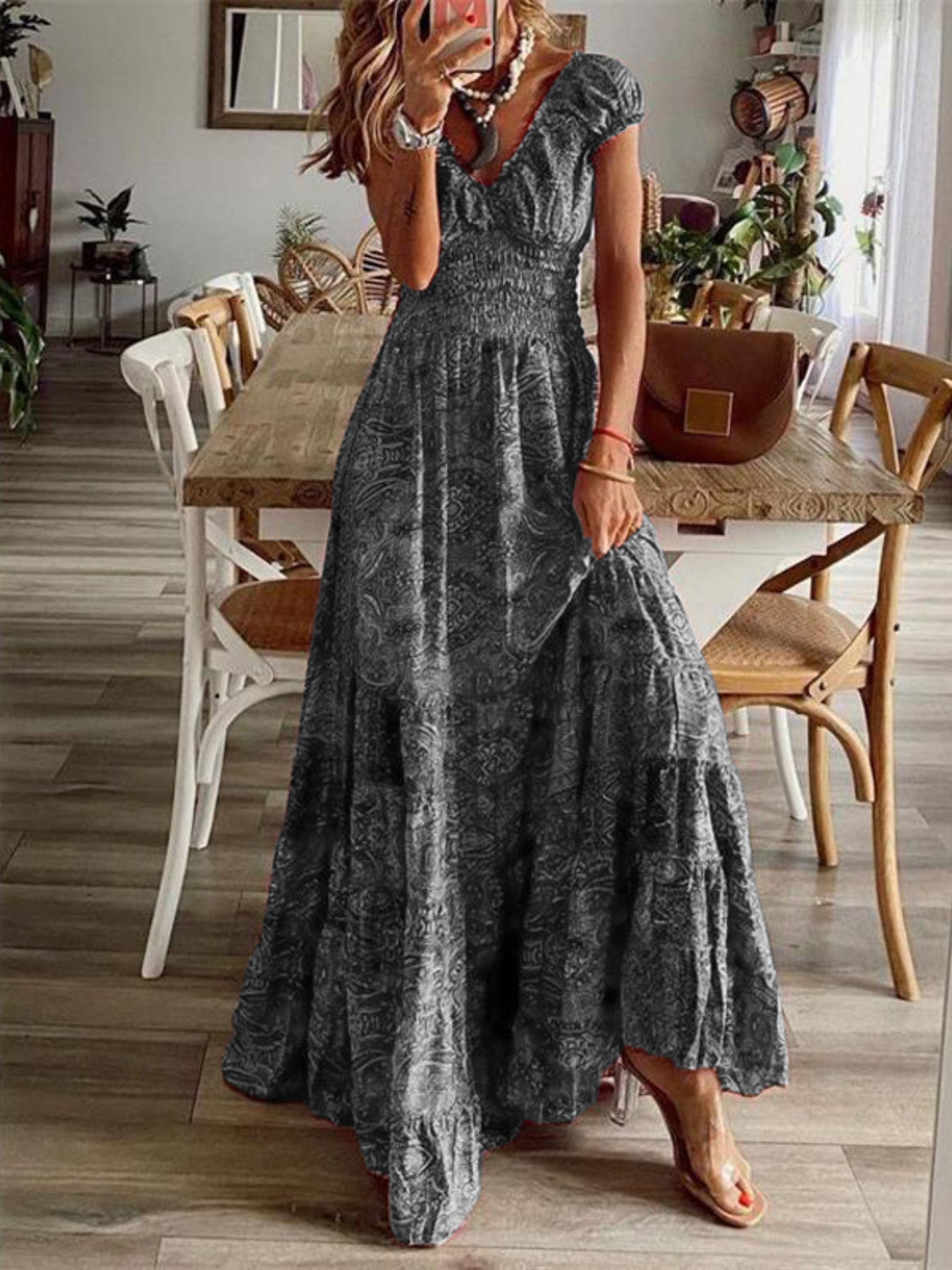 Diana | Artistic Tummy-Flattering Dress